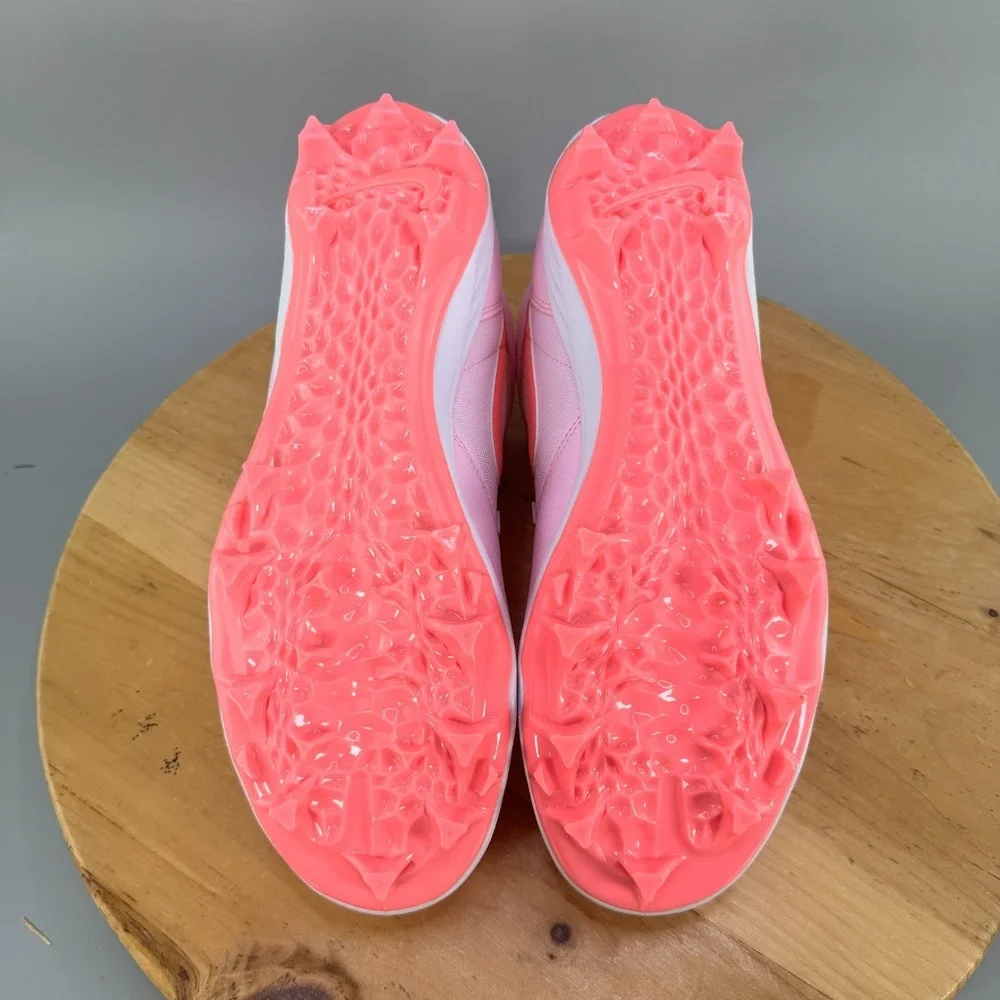 Nike Jordan Stadium 90 Low TD Mens Size 14 Football Cleats Pink Foam Glow White